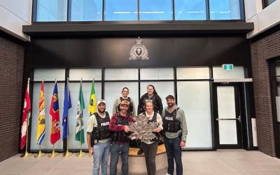 Stolen piece of RCMP memorial in Moncton recovered by police | CBC News