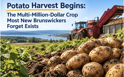 Potato Harvest Begins: The Multi-Million-Dollar Crop Most New Brunswickers Forget Exists