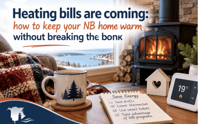 Heating bills are coming: how to keep your NB home warm without breaking the bank