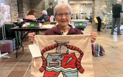 Family history in wool: Jean Ketch enters her rugs into N.B. Mat Registry | CBC News