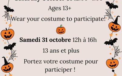 Halloween Scavenger Hunt (EN/FR) / Chasse au trsor d’Halloween (EN/FR)